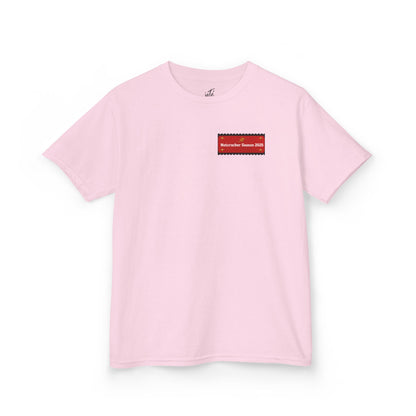 “Let’s Get to Cracking” YOUTH Back Print Tee + Nutcracker 2025 Front – Youth T-shirt | Ballet Holiday Dance Tee