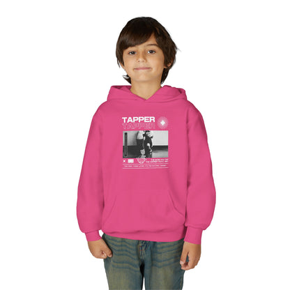 “Tapper” Tap Shoes Streetwear Graphic | Unisex Youth Hoodie – Tap Dance Hoodie for Kids & Young Performers