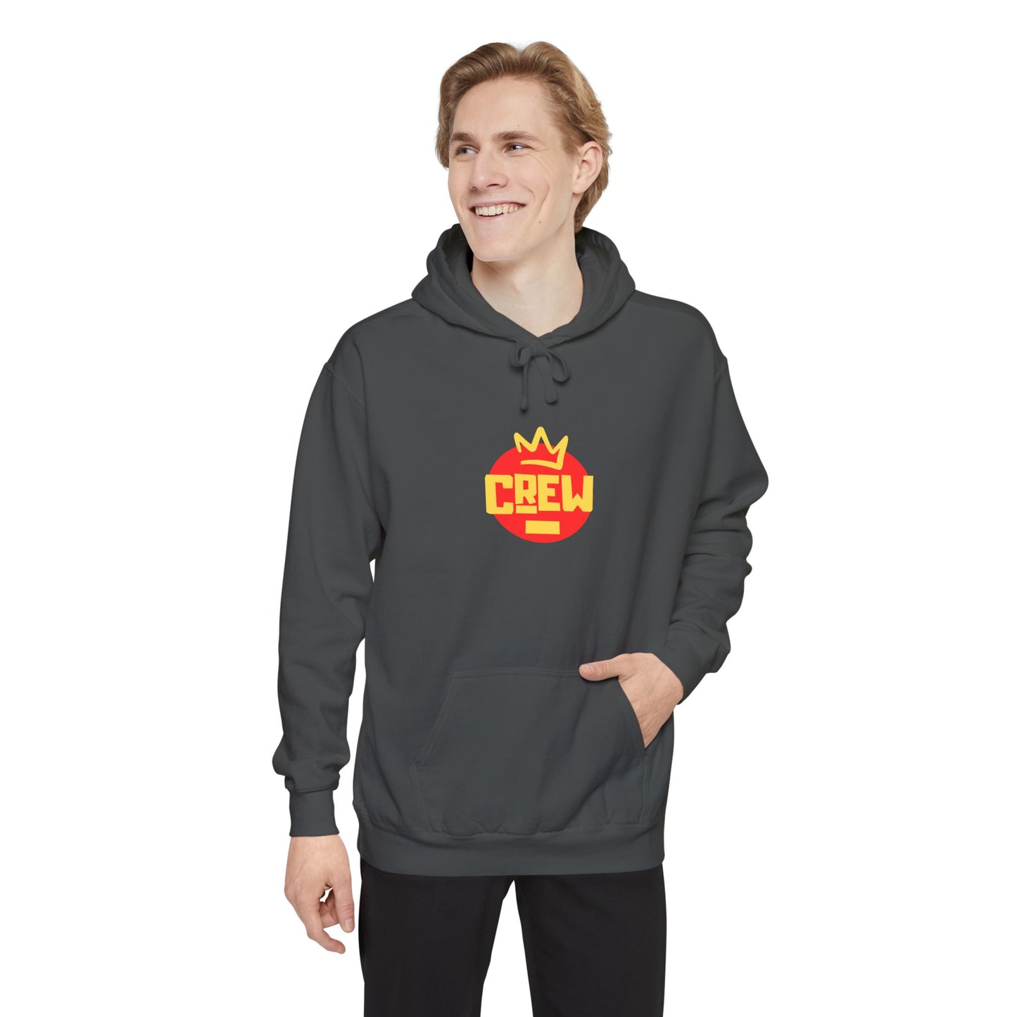 Full Out Premium Collection Dance Hoodie – Unisex Streetwear Crew Pullover with "Full Out" Back Graphic and "Crew" Front Design