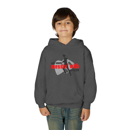 “Ain’t Nobody Messin’ with My Click” Tap Dance Graphic with Tap Shoes & Dancer - Unisex Youth Hoodie – Streetwear Tap Dancing Hoodie for Kids & Young Performers