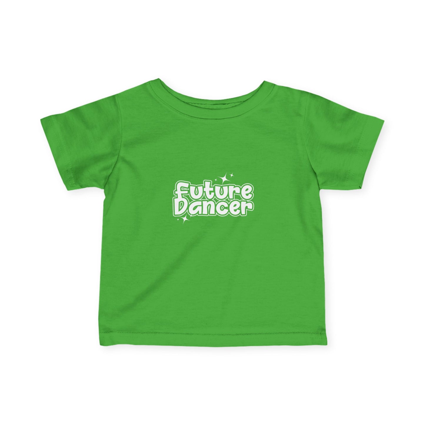 “Future Dancer” Infant Fine Jersey Tee – Adorable Dance-Themed Baby T-Shirt for Tiny Ballerinas and Little Movers