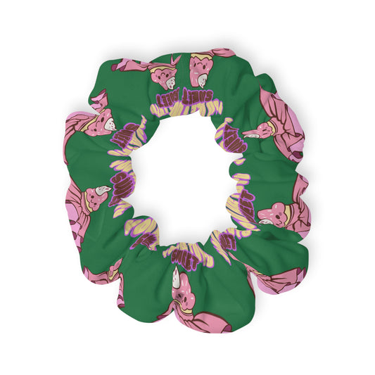 “You Are Tutu Sweet” Scrunchie – Kawaii Cupcake Dance Hair Accessory with Cute Tutu Graphic