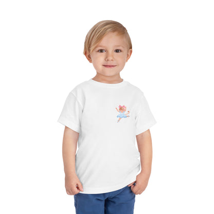 “Every Meow & Then I Dance” Adorable Dancing Cat Graphic | Cute Cat Dance T-Shirt for Toddlers & Little Ballet Lovers - Toddler Short Sleeve Tee