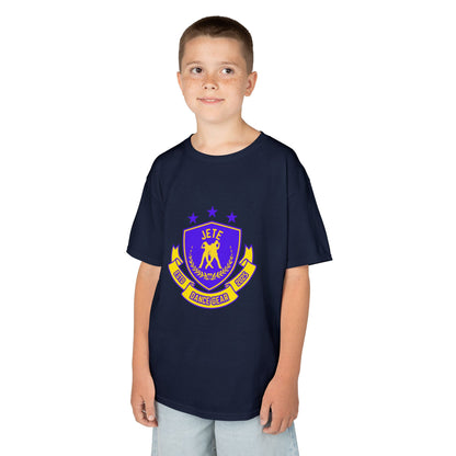 "Jeté Dance Gear" Youth Short Sleeve Tee – Collegiate-Inspired Dancer Graphic Shirt for Kids