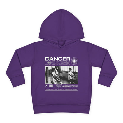 “Dancer” Toddler Pullover Hoodie – Streetwear-Inspired Ballet Class Graphic Sweatshirt for Kids”
