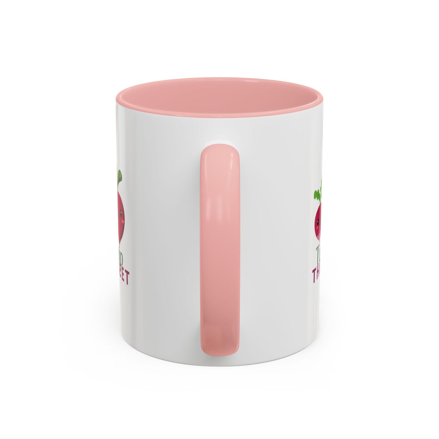 "Turnip the Beet" Accent Coffee Mug – Funny Dance Pun Ceramic Mug for Dancers and Music Lovers