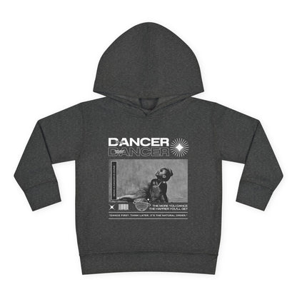 “Tiny Dancer” Toddler Pullover Hoodie – Streetwear-Inspired Ballet Dancer Graphic Sweatshirt for Kids