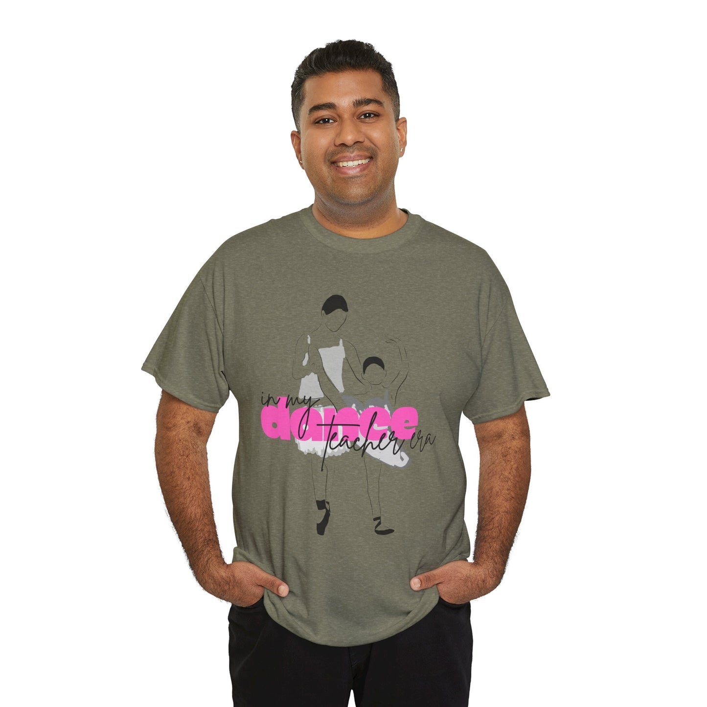 "In My Dance Teacher Era" Ballet Graphic Unisex Heavy Cotton Tee – Ballet Instructor Gift Shirt