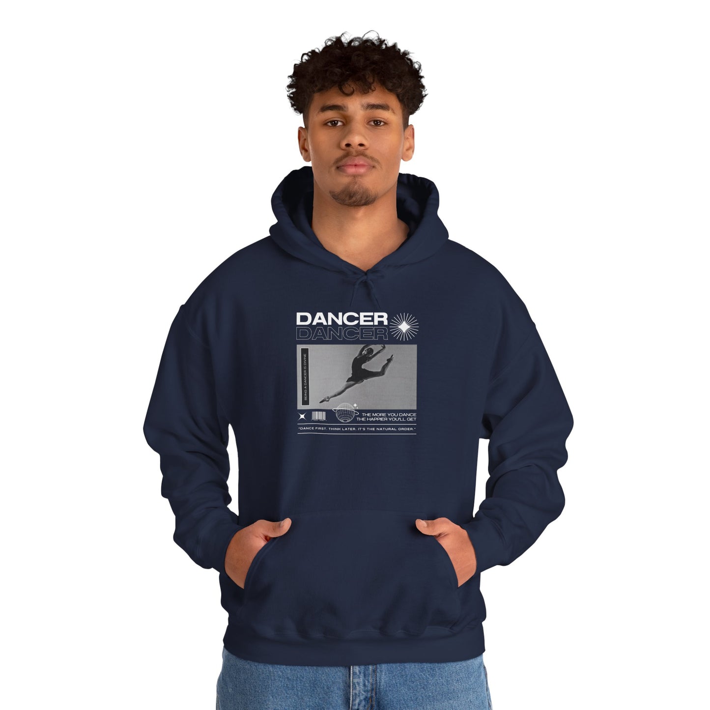 Dancer Streetwear Hoodie – Unisex Heavy Blend™ Hooded Sweatshirt with Inspiring Dance Mottos