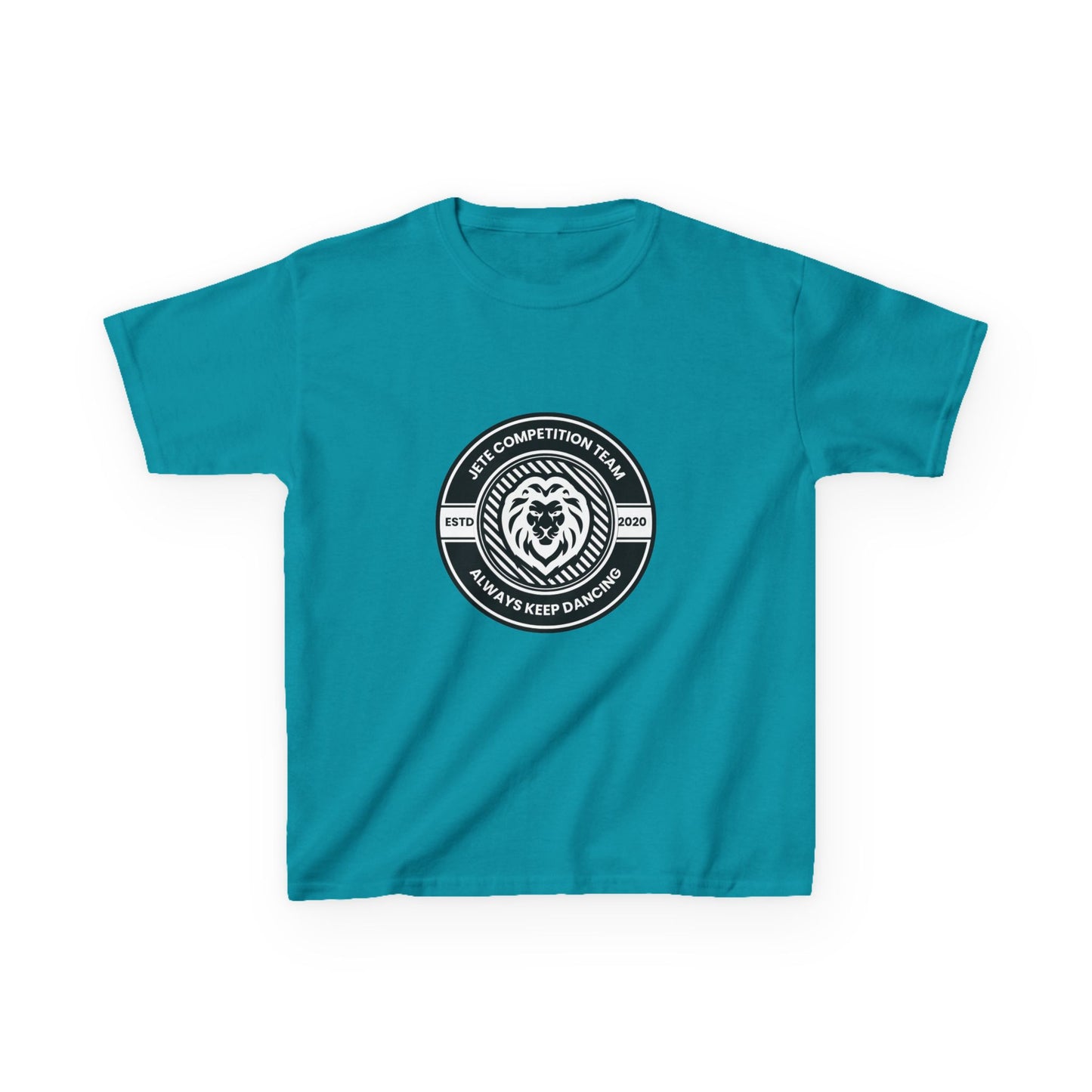 "Jeté Competition Team – Always Keep Dancing" Collegiate Graphic Tee - Youth Dance Team T-Shirt