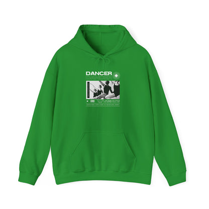 “Dancer” Young Ballet Dancers at the Barre Graphic | Streetwear-Inspired Ballet Hoodie for Dance Enthusiasts - Unisex Heavy Blend™ Hooded Sweatshirt