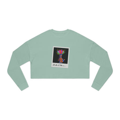 "Shake It Like a…" – Women’s Cropped Samba Dance Sweatshirt | Carnival-Inspired Dancer Graphic Pullover for Performers