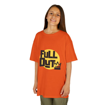 "Full Out" Dance Youth T-Shirt – Bold Streetwear-Inspired Graphic Tee for Dancers