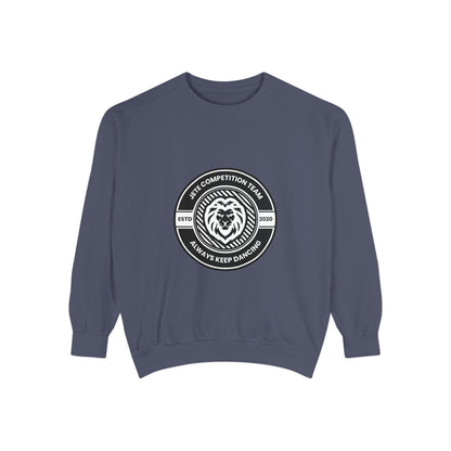 "Jeté Competition Team – Always Keep Dancing" Unisex Lightweight Crewneck Sweatshirt – Collegiate-Inspired Dance Team Pullover for Dancers & Studio Spirit Wear