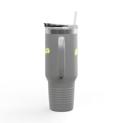 "Dancer" Superhero 40oz Insulated Travel Mug – Bold Stainless Steel Tumbler for Dance Lovers
