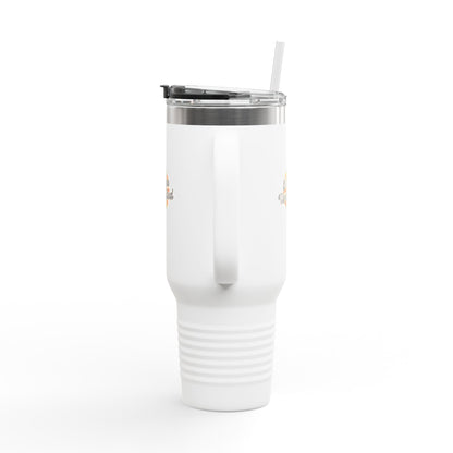 "Dance Unlimited, Potential & Growth" Retro 40oz Insulated Travel Mug – Motivational Dance Tumbler for Growth, Potential & Everyday Inspiration