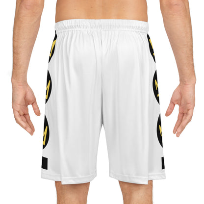Full Out Premium Collection Basketball Shorts – Vibrant Unisex Dance Shorts with Bold Streetwear Graphics Down the Legs