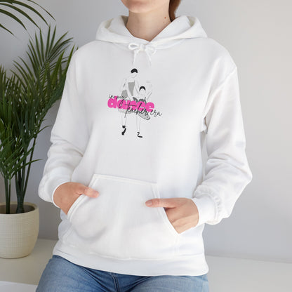 "In My Dance Teacher Era" Ballet Hoodie – Unisex Heavy Blend™ Hooded Sweatshirt with Ballet Teacher & Student Graphic