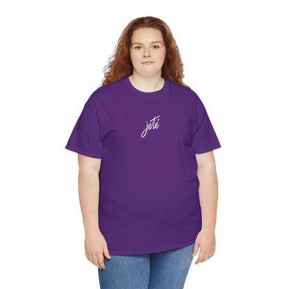 “Jeté” Official Embroidered Logo -Classic Dance Tee for Ballet & Dance Enthusiasts | Unisex Heavy Cotton™ T-Shirt