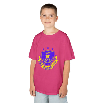 "Jeté Dance Gear" Youth Short Sleeve Tee – Collegiate-Inspired Dancer Graphic Shirt for Kids