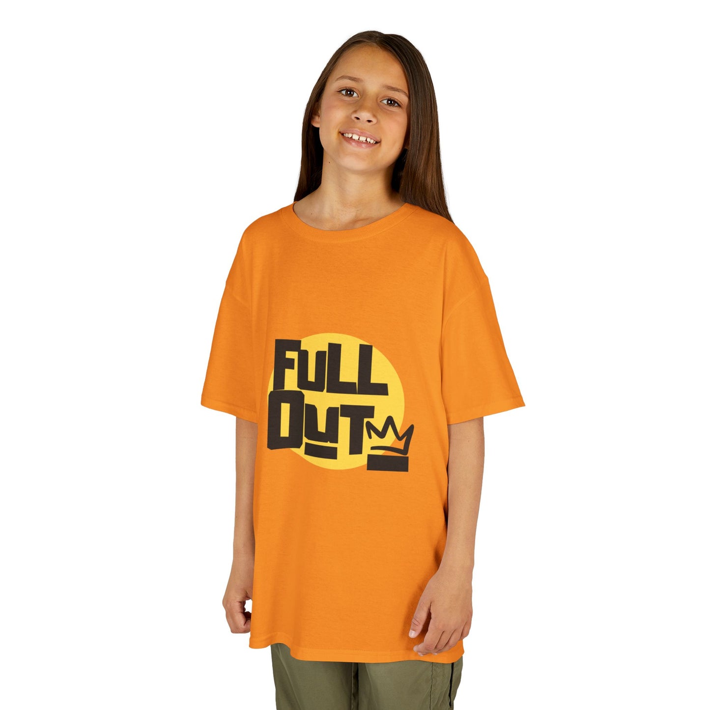 "Full Out" Dance Youth T-Shirt – Bold Streetwear-Inspired Graphic Tee for Dancers