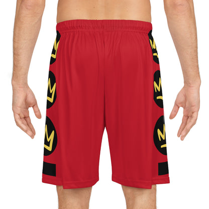 Full Out Premium Collection Basketball Shorts – Vibrant Unisex Dance Shorts with Bold Streetwear Graphics Down the Legs