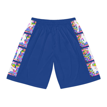 Levels Premium Collection, Vibrant Basketball Shorts, Dancer Shorts, Athletic Wear, Summer Fashion, Men's Activewear, Gift for Dancers