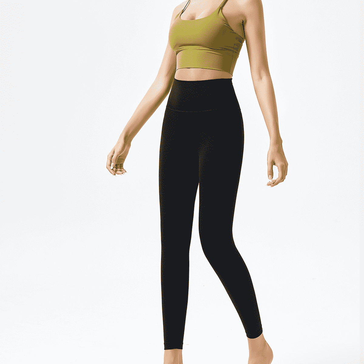 Women’s Dance Leggings with Jeté Logo – High-Waisted Athletic Yoga Pants for Comfort & Style