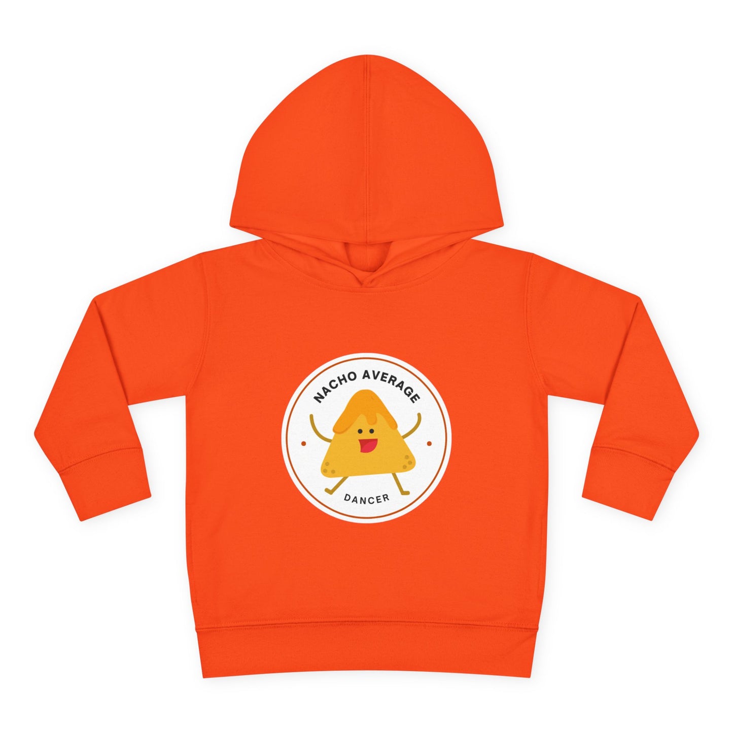 "Nacho Average Dancer" Pullover Fleece Sweatshirt with Cute Nacho Graphic | Funny Dance Gift for Kids - Toddler Dance Hoodie