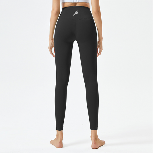 Women’s Dance Leggings with Jeté Logo – High-Waisted Athletic Yoga Pants for Comfort & Style