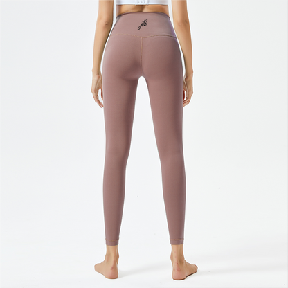 Women’s Dance Leggings with Jeté Logo – High-Waisted Athletic Yoga Pants for Comfort & Style