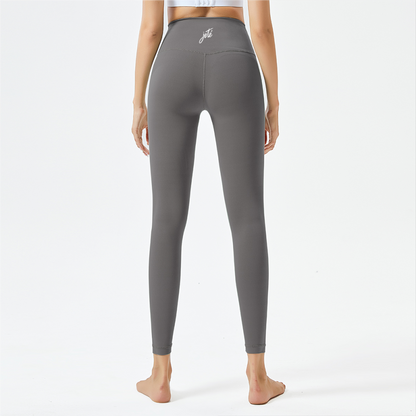 Women’s Dance Leggings with Jeté Logo – High-Waisted Athletic Yoga Pants for Comfort & Style