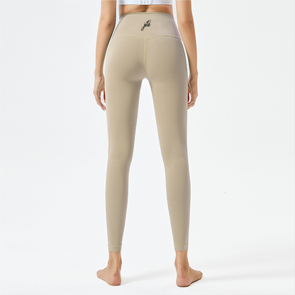 Women’s Dance Leggings with Jeté Logo – High-Waisted Athletic Yoga Pants for Comfort & Style