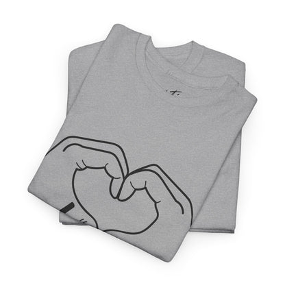 "Dance" Heart Hands Unisex Heavy Cotton Tee – Heart Hands Graphic Dance Lover T-Shirt