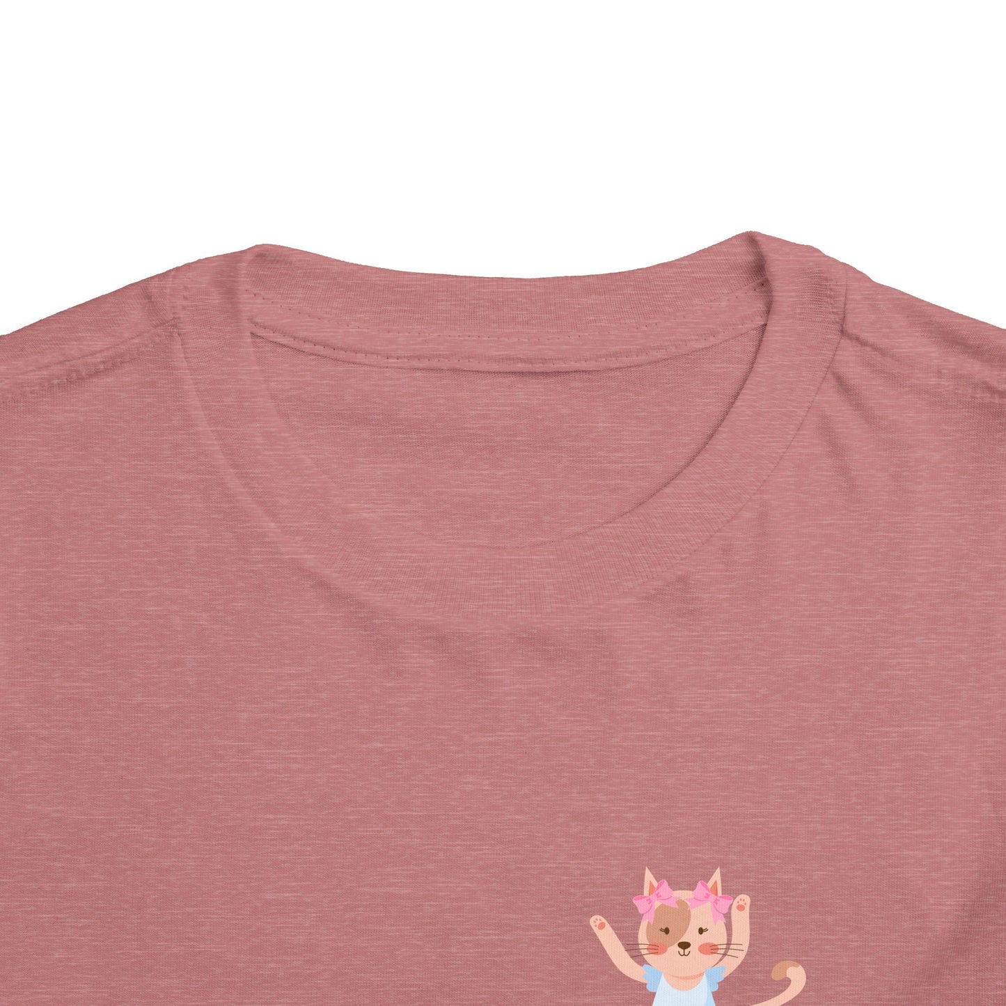 “Every Meow & Then I Dance” Adorable Dancing Cat Graphic | Cute Cat Dance T-Shirt for Toddlers & Little Ballet Lovers - Toddler Short Sleeve Tee