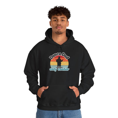 Dance Dad Retro Hoodie – Funny Unisex Heavy Blend™ Hooded Sweatshirt for Cool Dance Dads