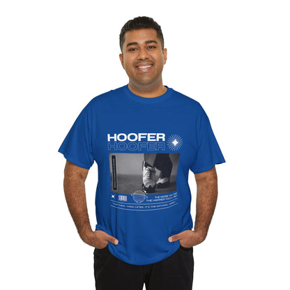 “Hoofer" Tap Dance Unisex Heavy Cotton Tee – Streetwear-Inspired Tap Shoes Graphic T-Shirt for Dancers
