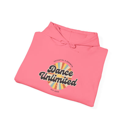"Dance Unlimited – Potential & Growth" Retro Unisex Hoodie  Dance-Inspired Sweatshirt
