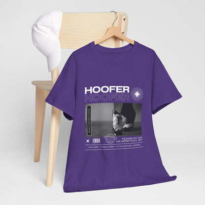 “Hoofer" Tap Dance Unisex Heavy Cotton Tee – Streetwear-Inspired Tap Shoes Graphic T-Shirt for Dancers