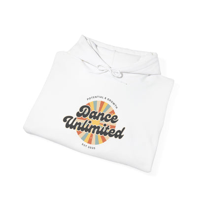 "Dance Unlimited – Potential & Growth" Retro Unisex Hoodie  Dance-Inspired Sweatshirt
