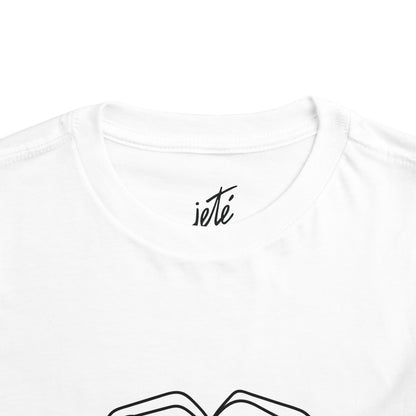 "Dance" Heart Hands Toddler Short Sleeve Tee – Heart Hands Graphic Dance Lover T-Shirt