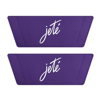 WOMEN'S SIZES - “Jeté” Official Logo Dance -Inspired Custom Footwear | Women’s Sandal Slides with Removable Straps