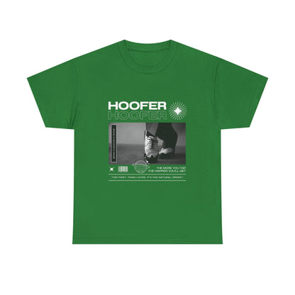 “Hoofer" Tap Dance Unisex Heavy Cotton Tee – Streetwear-Inspired Tap Shoes Graphic T-Shirt for Dancers