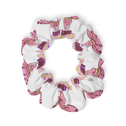 “You Are Tutu Sweet” Scrunchie – Kawaii Cupcake Dance Hair Accessory with Cute Tutu Graphic