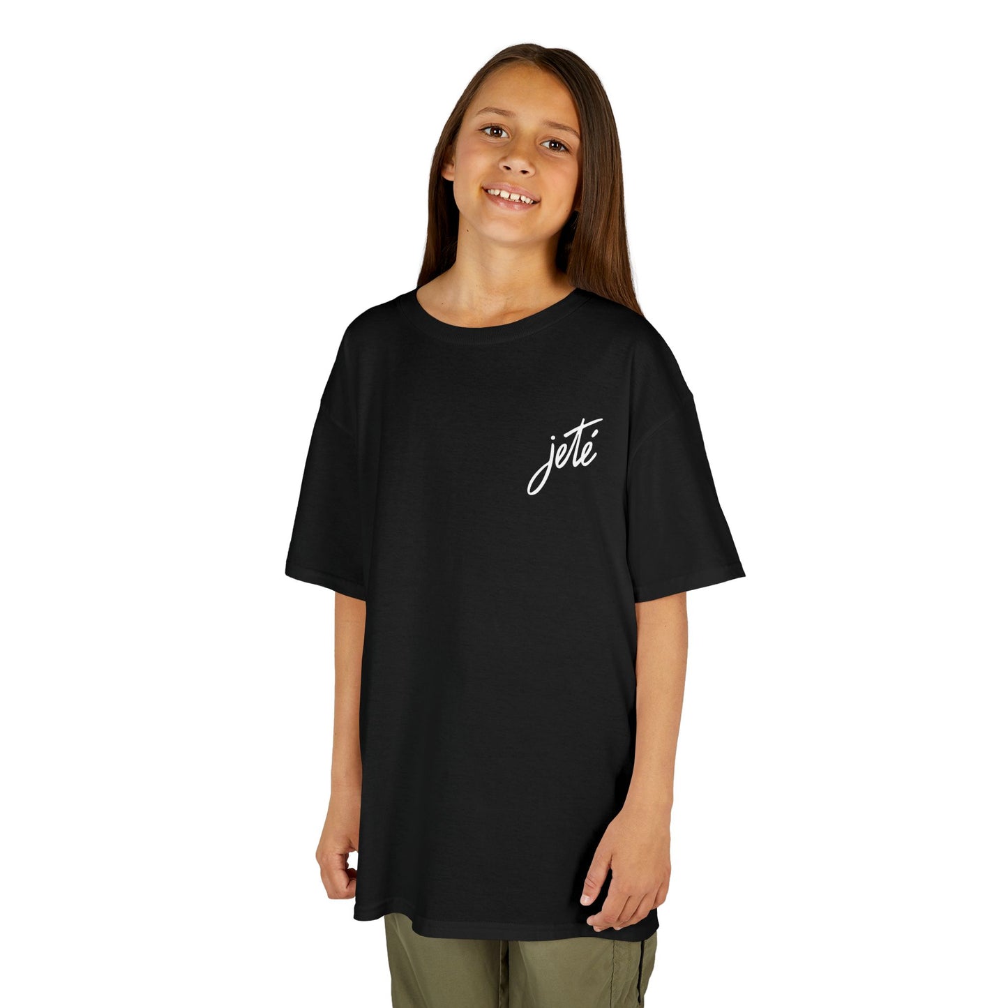 “Jeté” Official  Logo | Ballet & Dance T-Shirt for Kids & Young Dance Enthusiasts - Youth Short Sleeve Tee