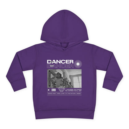 “Tiny Dancer” Toddler Pullover Hoodie – Streetwear-Inspired Ballet Class Graphic Sweatshirt for Kids