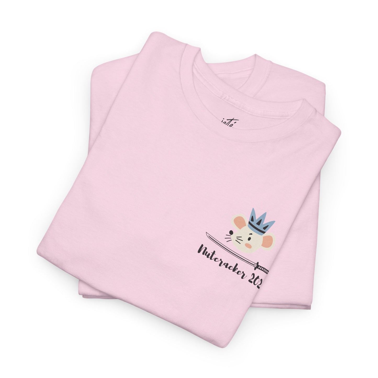 “Mouse King ’Tings” Back Print ADULT T-shirt + “Nutcracker 2025” Front – Unisex Heavy Cotton Tee | Ballet Holiday Dance Apparel