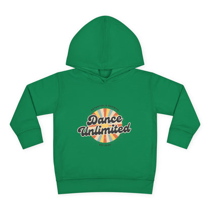 “Dance Unlimited - Potential & Growth” Toddler Fleece Hoodie – Retro Dance Graphic Sweatshirt