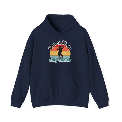 Dance Mom Hoodie – Retro Graphic Unisex Heavy Blend™ Sweatshirt for Proud Dance Moms – Fun Gift for Dance Recitals & Holidays