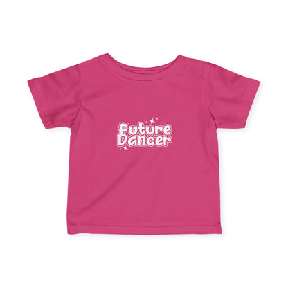 “Future Dancer” Infant Fine Jersey Tee – Adorable Dance-Themed Baby T-Shirt for Tiny Ballerinas and Little Movers